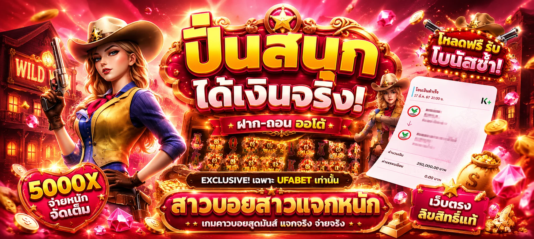 ข้อดีทดลองเล่นสล็อตฟรีก่อนสมัคร BUNNY555